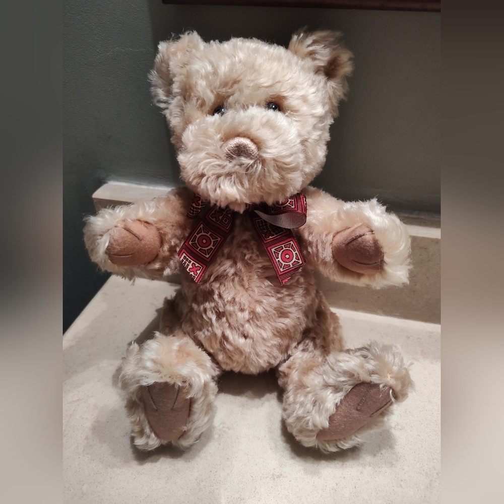 Gund 100th Anniversary 1998 Genuine Mohair Bear with moveable joints